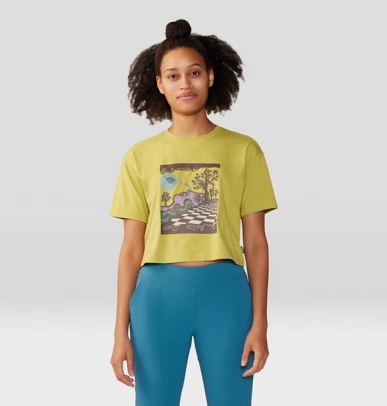 Women's By Marina Inoue™ Boxy Crop Short Sleeve