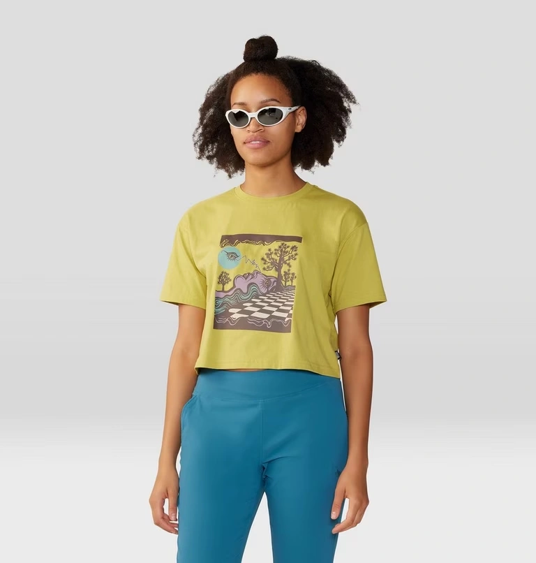 Women's By Marina Inoue™ Boxy Crop Short Sleeve