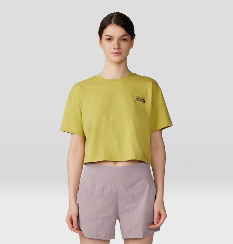 Women's MHW Logo in a Box™ Crop Short Sleeve