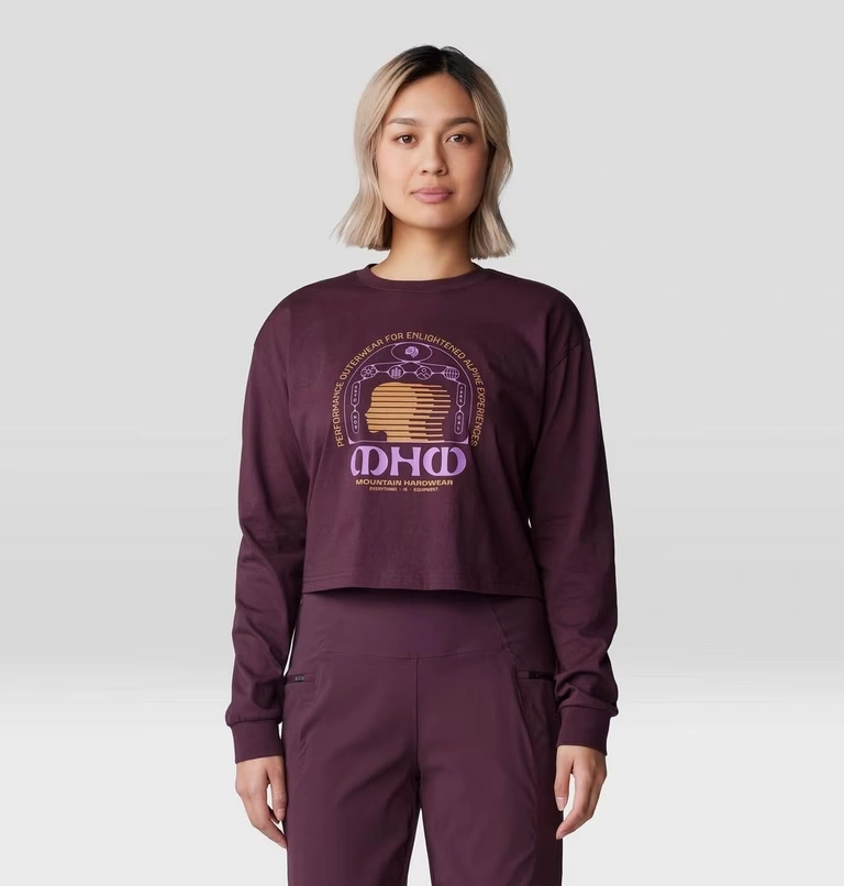 Women's Experiences™ Boxy Crop Long Sleeve 5 Women's Experiences™ Boxy Crop Long Sleeve