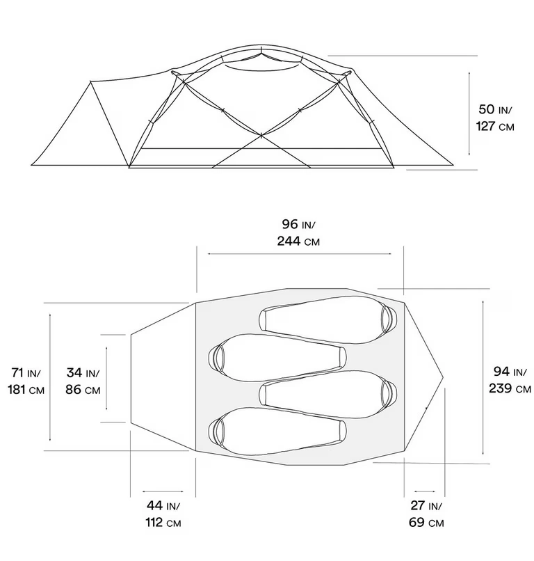 Trango™ 4 Tent 8 Trango™ 4 Tent