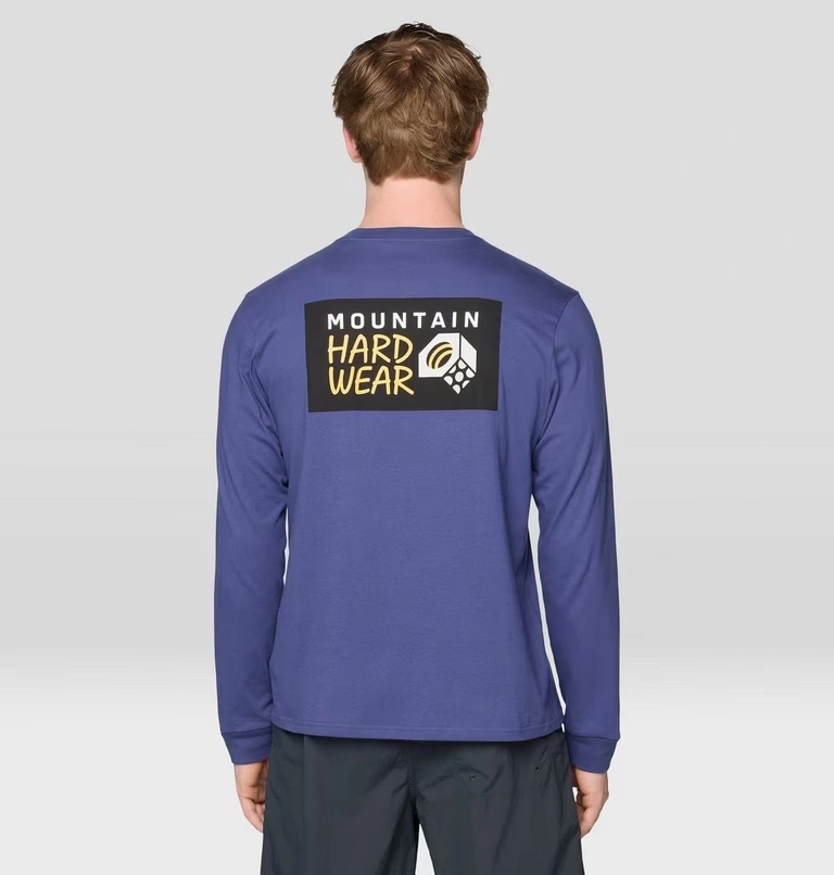 Men's MHW™ Box Logo Long Sleeve 2 Men's MHW™ Box Logo Long Sleeve