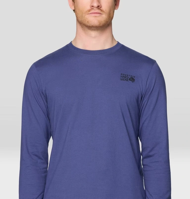 Men's MHW™ Box Logo Long Sleeve 4 Men's MHW™ Box Logo Long Sleeve